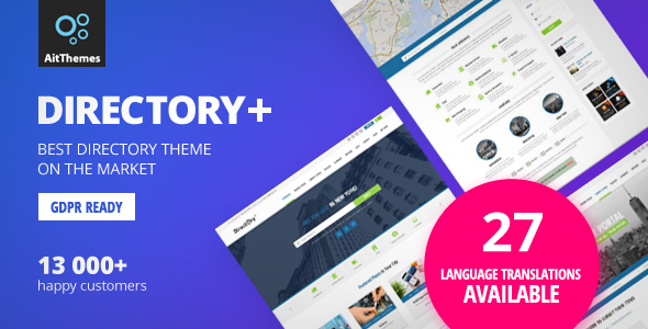 Directory+ WordPress Directory Theme