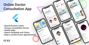 Doctor Consultation App with Web Admin Panel and CMS