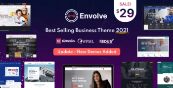 Envolve - Consulting Business WordPress Theme
