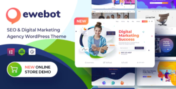 Ewebot - Marketing & SEO Digital Agency WordPress Theme