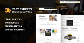 Express Logistics - Cargo WordPress