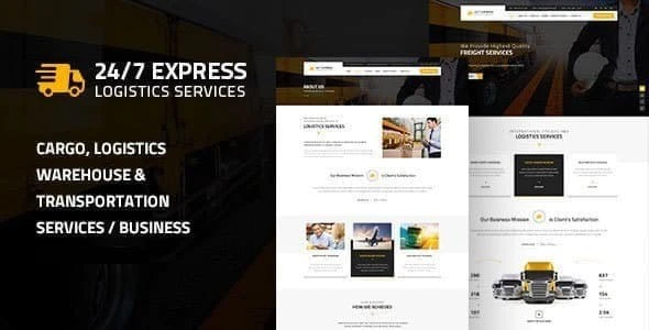 Express Logistics - Cargo WordPress