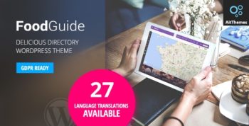 FoodGuide - Restaurant & Bars Directory WordPress Theme