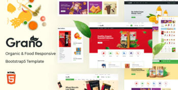Grano - Organic & Food Opencart Theme (Included Color Swatches)