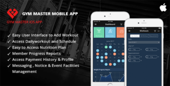 Gym Master Mobile App for iphone