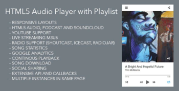 HTML5 Audio Player with Playlist