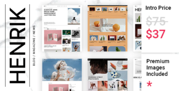 Henrik - Creative Magazine Theme