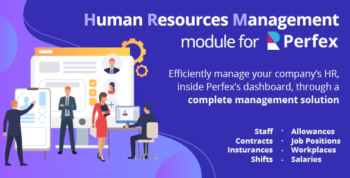 Human Resources Management - HR module for Perfex CRM