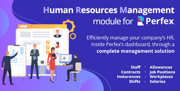 Human Resources Management - HR module for Perfex CRM