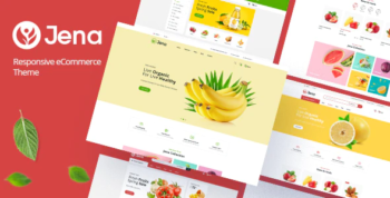 Jena - Organic & Food Responsive Prestashop Theme