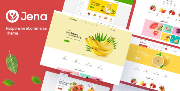 Jena - Organic & Food Responsive Prestashop Theme
