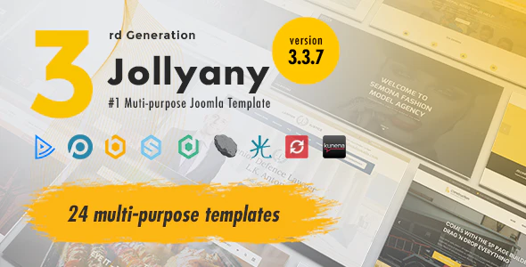 Jollyany - Multi-Purpose Joomla Template