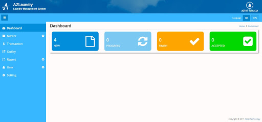 Laundry Management System - AS Laundry