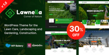 Lawnella - Gardening & Landscaping WordPress Theme