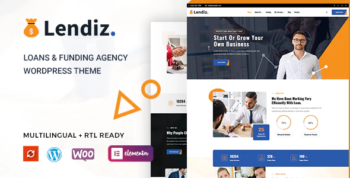 Lendiz - Loan & Funding Agency WordPress Theme