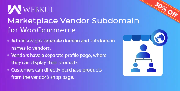 Marketplace Vendor Subdomain Plugin for WooCommerce