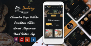 MrBakery - Organic Food & Bread Elementor eCommerce Store