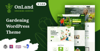 OnLand - Gardening WordPress Theme