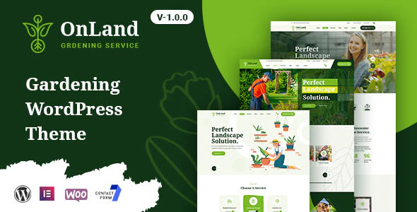 OnLand - Gardening WordPress Theme