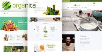 Organica - Organic, Beauty, Natural Cosmetics, Food, Farn and Eco WordPress Theme