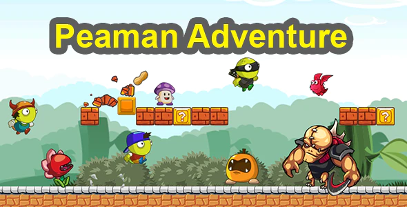 PEAMAN ADVENTURE - COMPLETE UNITY GAME