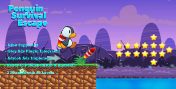 Penguin Survival Escape - Complete Unity Template