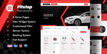 Pitstop - Auto Parts WooCommerce