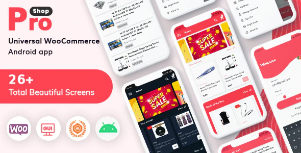 ProShop - Multipurpose E-commerce Android Full Mobile App + kotlin