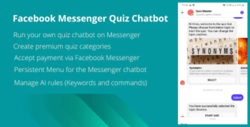 Quizy - Facebook Messenger Quiz Chatbot