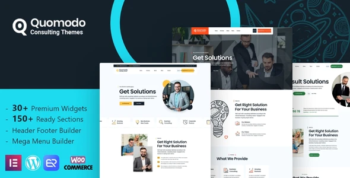 Quomodo - Business Consulting WordPress Theme