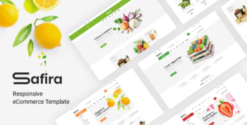 Safira - Food & Organic WooCommerce WordPress Theme