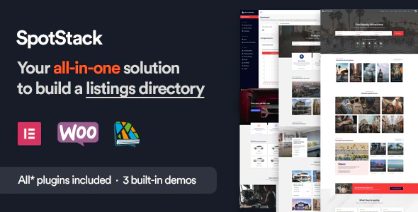 SpotStack - Directory & Listing WordPress Theme