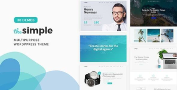 The Simple - Business WordPress Theme