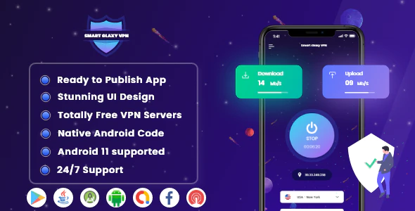 VPN App - Samart Glaxy VPN