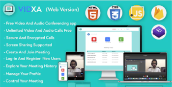 Vidxa (WEB) - Free Video Conferencing for Live Class, Meeting, Webinar, Online Training
