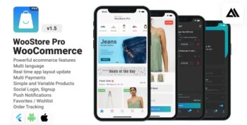 WooStore Pro WooCommerce - Flutter Full App E-commerce + Multi vendor marketplace