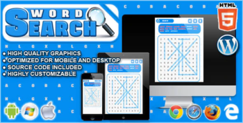 Word Search - HTML5 Word Game