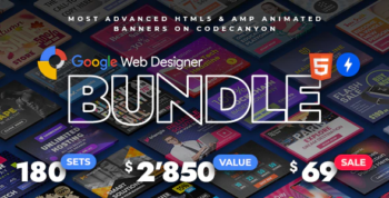 YN Bundle - Most Advanced HTML5 & AMP Banner Bundle made with Google Web Designer