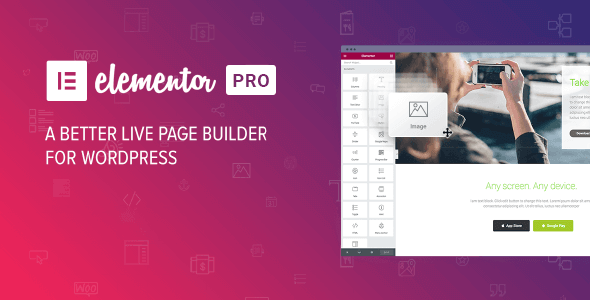 Elementor PRO - The Most Advanced WordPress Page Builder Plugin