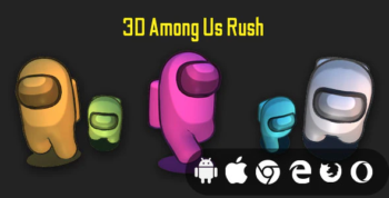 3D Among Us Rush - Cross Platform Hyper Casual 3D Game