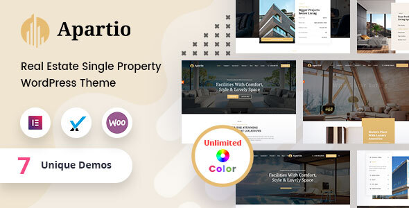 Apartio - Single Property HubSpot theme