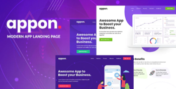 Appon - App SaaS HubSpot Theme