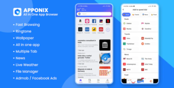 Apponix - All in one app browser, Wallpaper, File Manager, Ringtone