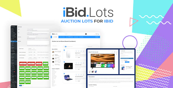 Auction Lots for iBid Theme