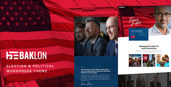Baklon - Election & Political WordPress Theme