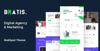 Bratis - Digital Marketing HubSpot Theme