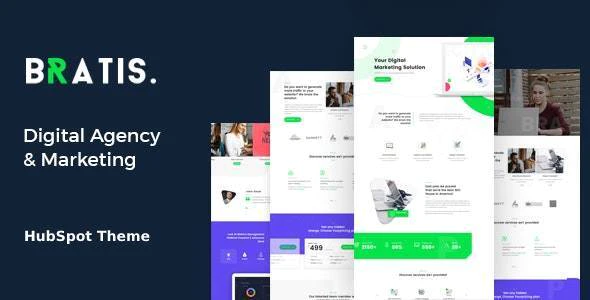 Bratis - Digital Marketing HubSpot Theme