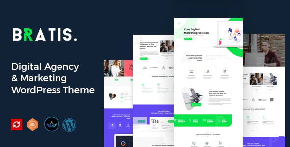 Bratis - Digital Marketing WordPress Theme