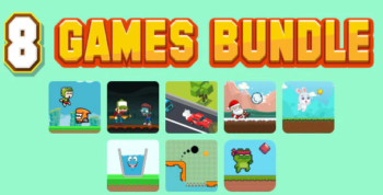 Bundle N°3 - 80% OFF. 8 HTML5 GAMES - Web, Mobile and FB Instant games(CAPX, C3p and HTML5)