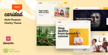 Caridad - Charity and Non-Profit WordPress